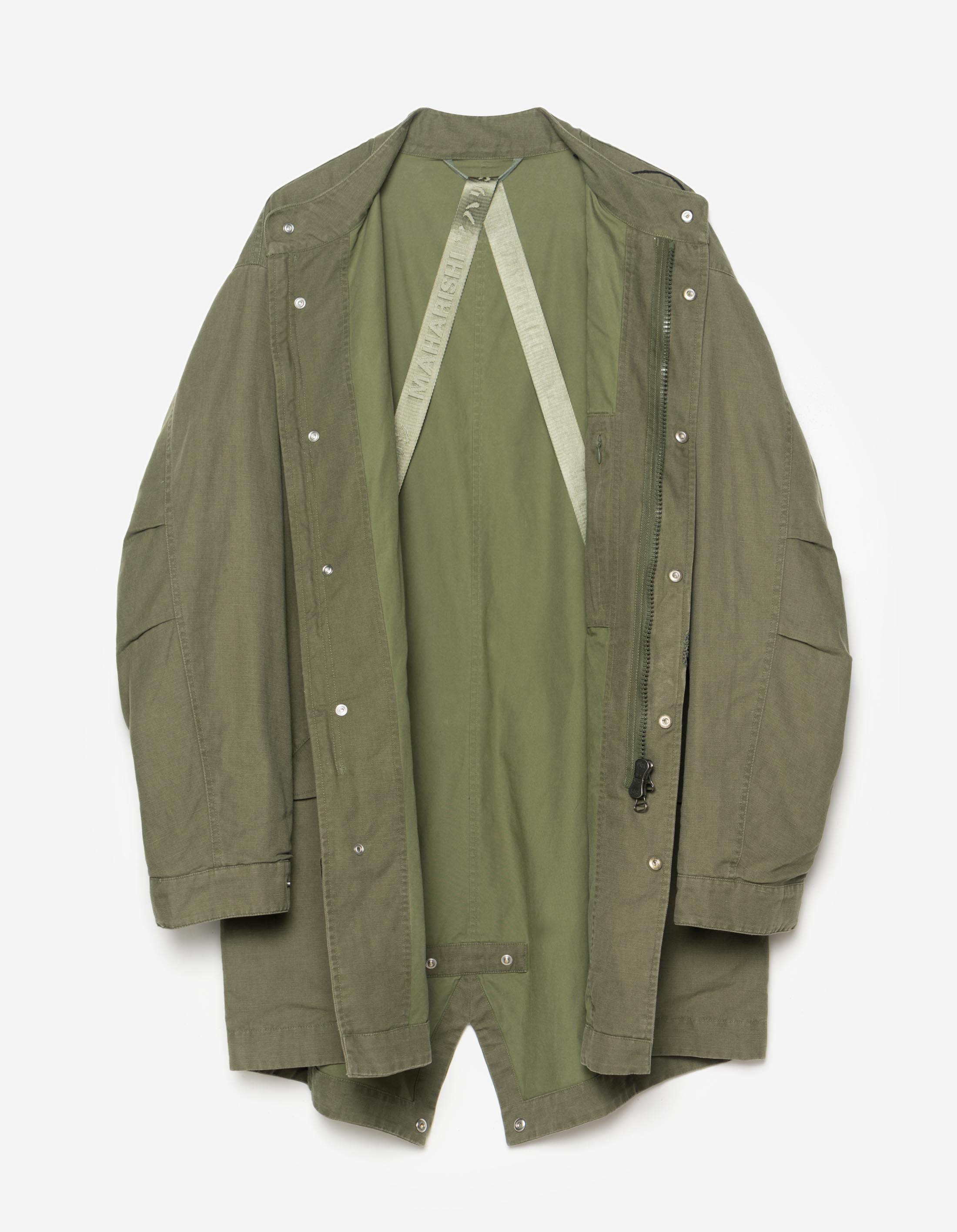 Men's 6036 Cobra M65 Fishtail Parka Jacket - Military Style Olive Green Outerwear for Outdoor Adventures & Urban Fashion