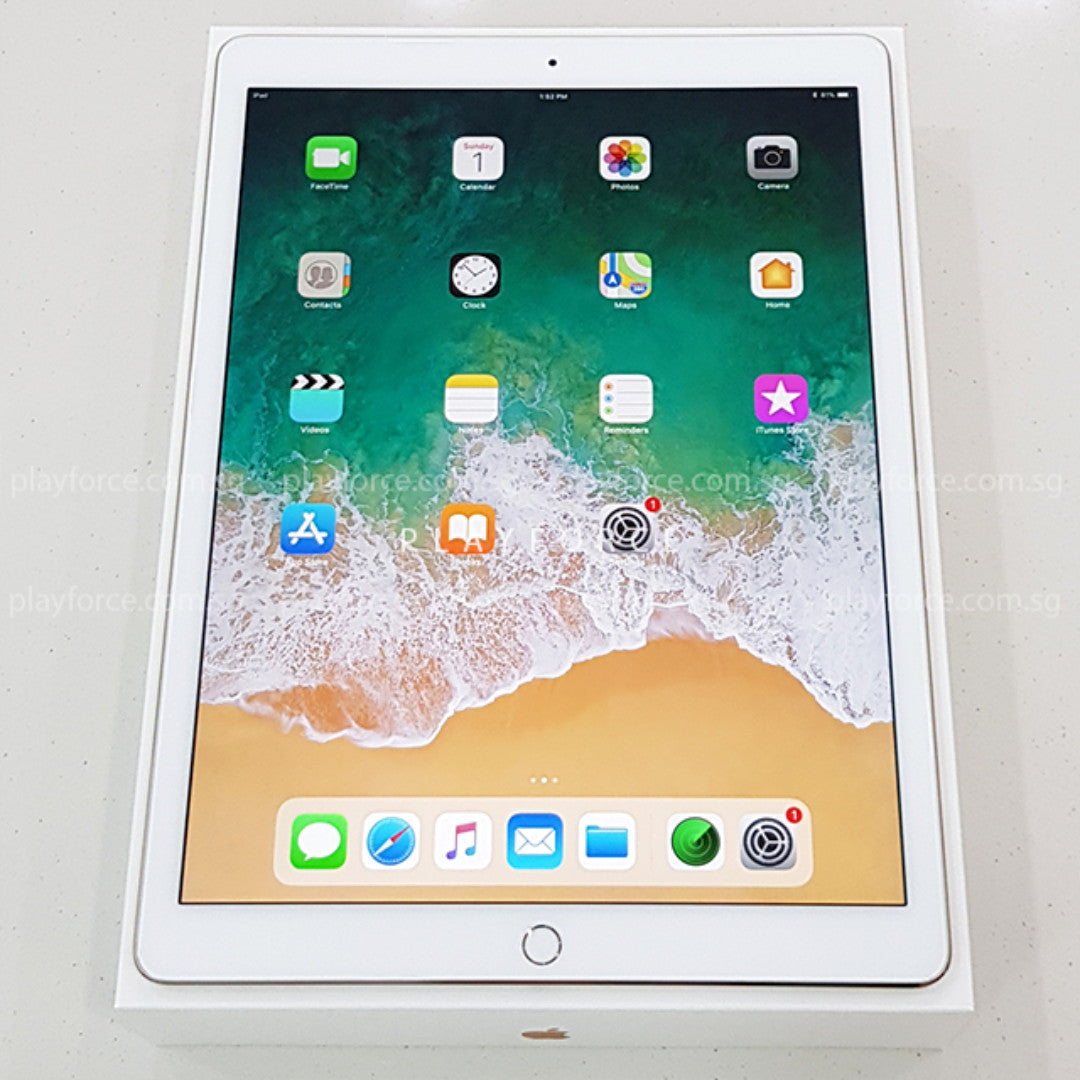 Apple iPad Pro 12.9-inch 2nd Generation (512GB, Wi-Fi + Cellular, Gold) with AppleCare+ - Perfect for Business Professionals, Digital Artists & On-the-Go Productivity