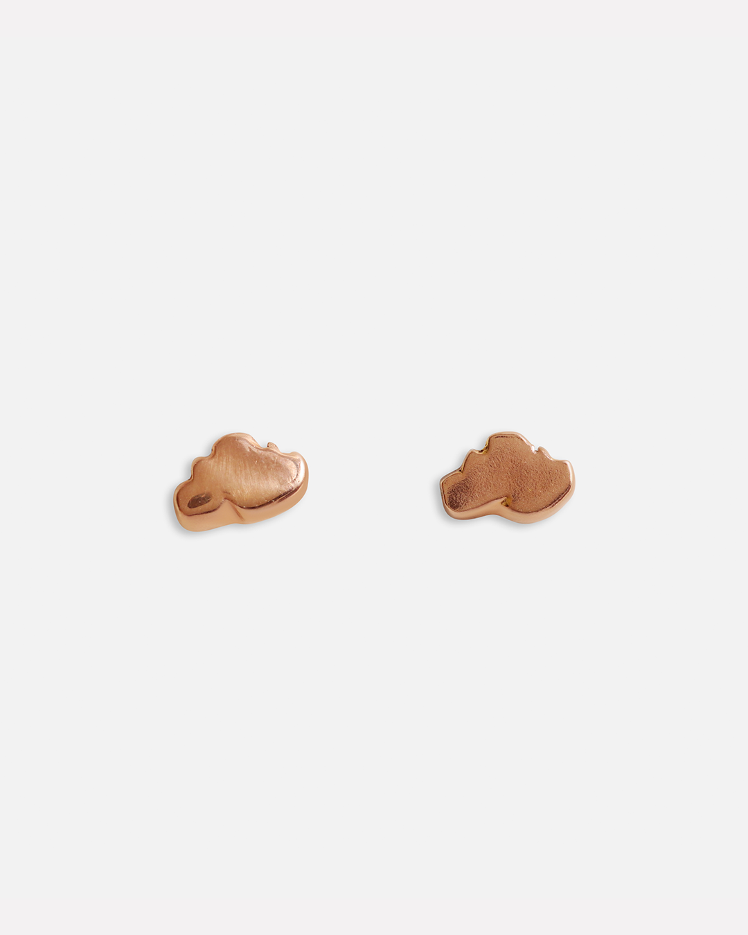 Sky/Cloud Stud Earrings - Dainty Minimalist Silver Earrings for Women | Perfect for Everyday Wear, Office & Special Occasions