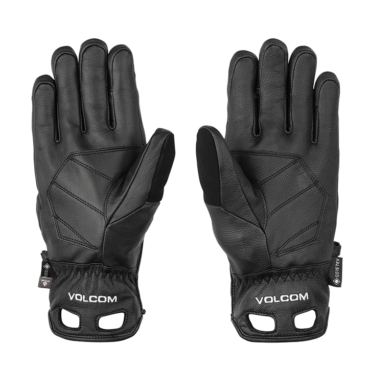 Volcom Service Gore-Tex Gloves for Men & Women - Waterproof, Windproof & Breathable Black Winter Gloves - Perfect for Skiing, Snowboarding & Outdoor Activities