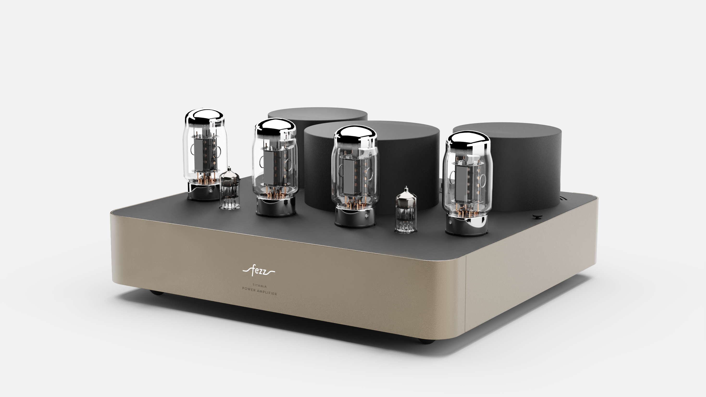 Fezz Titania High-Performance Power Amplifier - Premium Audio Amp for Home Theater, Studio & Live Music - Perfect for Audiophiles & Professional Sound Systems