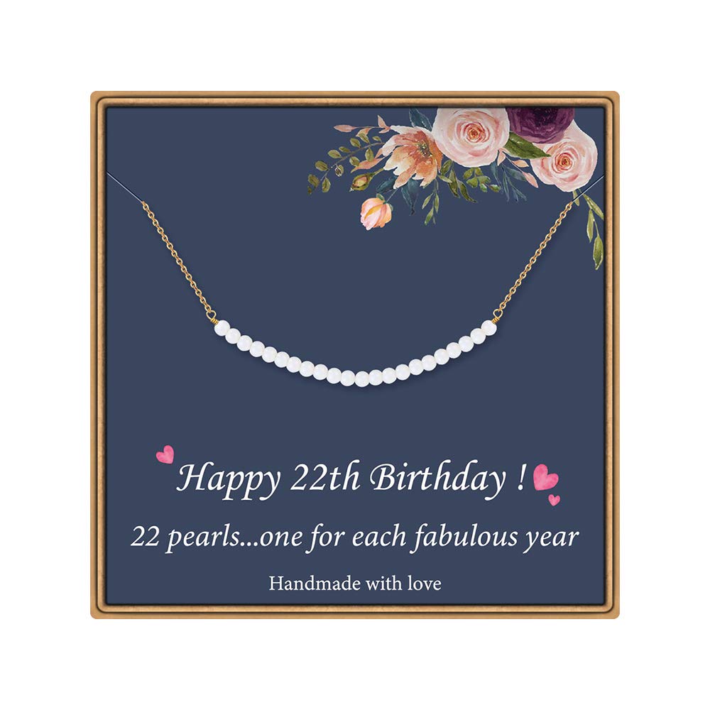 Pearl Pendant Necklace for Women - Elegant Birthday Gift Jewelry with Sterling Silver Chain | Perfect for Anniversaries, Mother's Day & Special Occasions