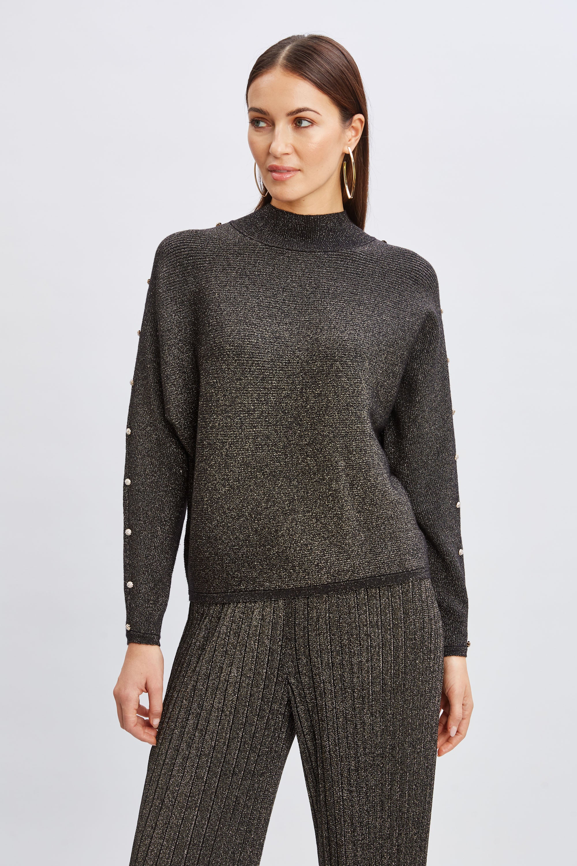 BLACK/GOLD LUREX
