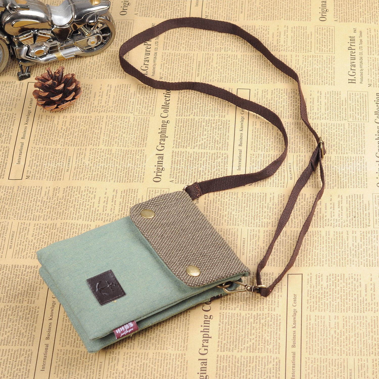 Katloo Small Crossbody Bag for Women - Phone Purse with Adjustable Shoulder Strap, Travel Pouch & Passport Holder - Wristlet Wallet for Everyday Use, Shopping & Travel Accessories