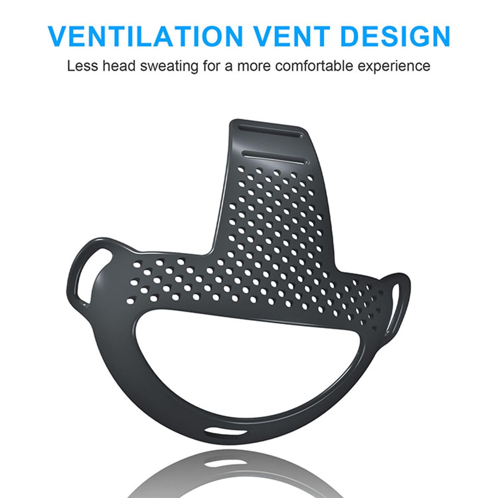 Meta Quest 3 VR Headset Replacement Head Cushion Pad - Soft TPU Comfortable Head Strap Cover for Oculus Quest 3 Accessories - Perfect for Long Gaming Sessions & VR Experiences