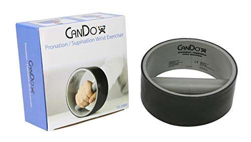 Pronation/Supination Wrist Exercise Wheel - Forearm Strengthener for Tennis, Golf & Rock Climbing - Improve Grip Strength & Wrist Mobility for Athletes & Rehab