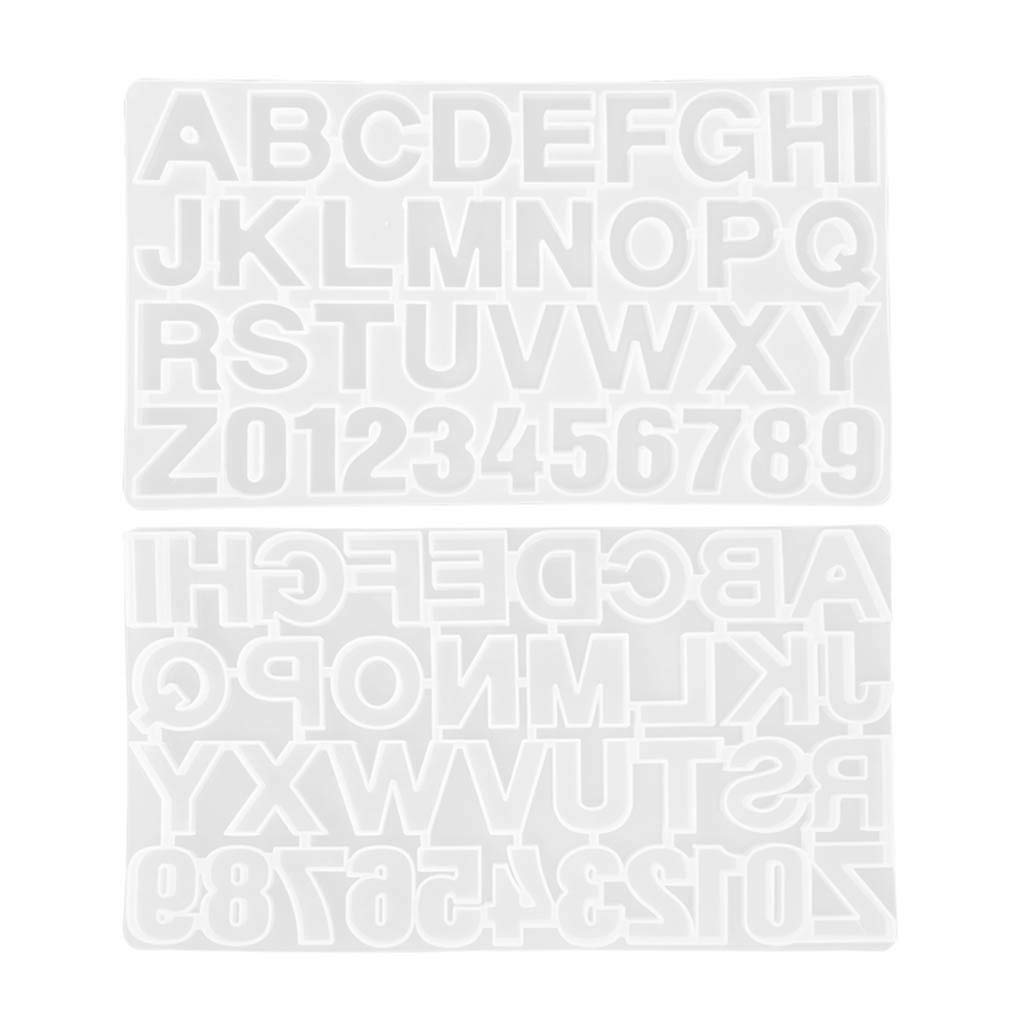 Premium Trailrest Holder Resin Molds - Letter Silicone Decoration Molds for Epoxy Crafts, DIY Jewelry Making & Home Decor (White, One Size) - Perfect for DIY Gifts, Scrapbooking & Resin Art Projects