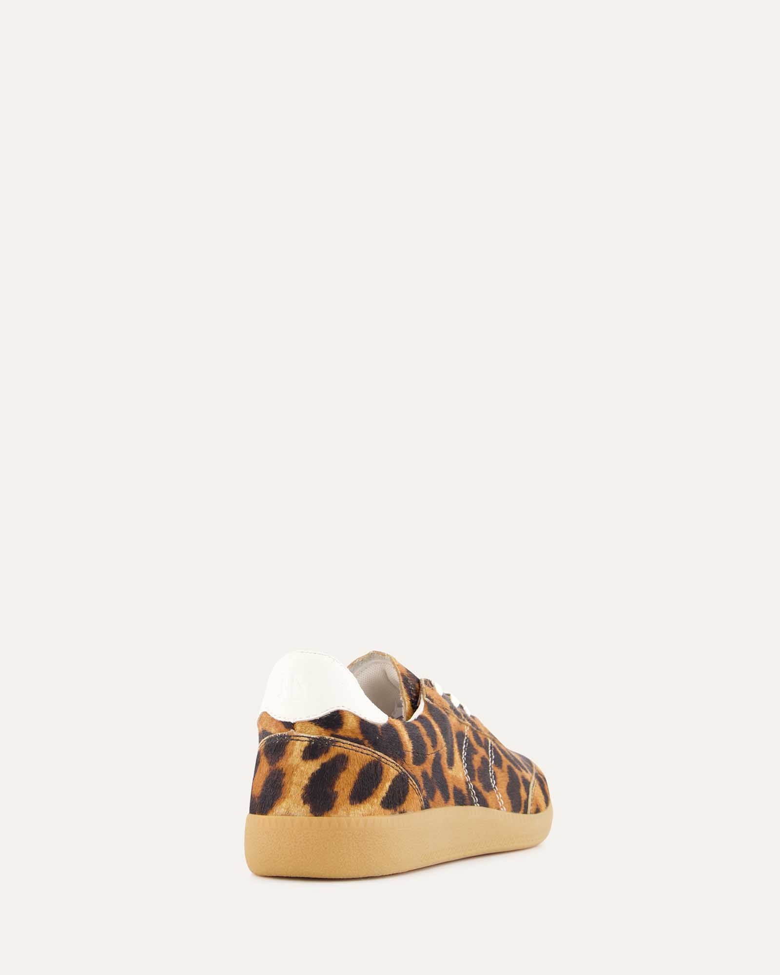 LILO Women's Leopard Print Leather Sneakers - Fashionable Comfort for Casual Wear, Walking & Everyday Outfits