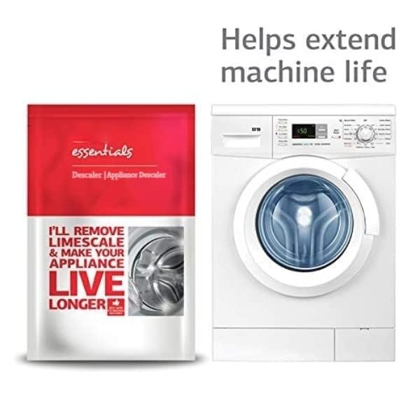 Nubilous Washing Machine Cleaner & Descaler - 100gm Powder for Front Load & Top Load Washers - Removes Odors, Limescale & Residue - Perfect for Laundry Day & Deep Cleaning Maintenance