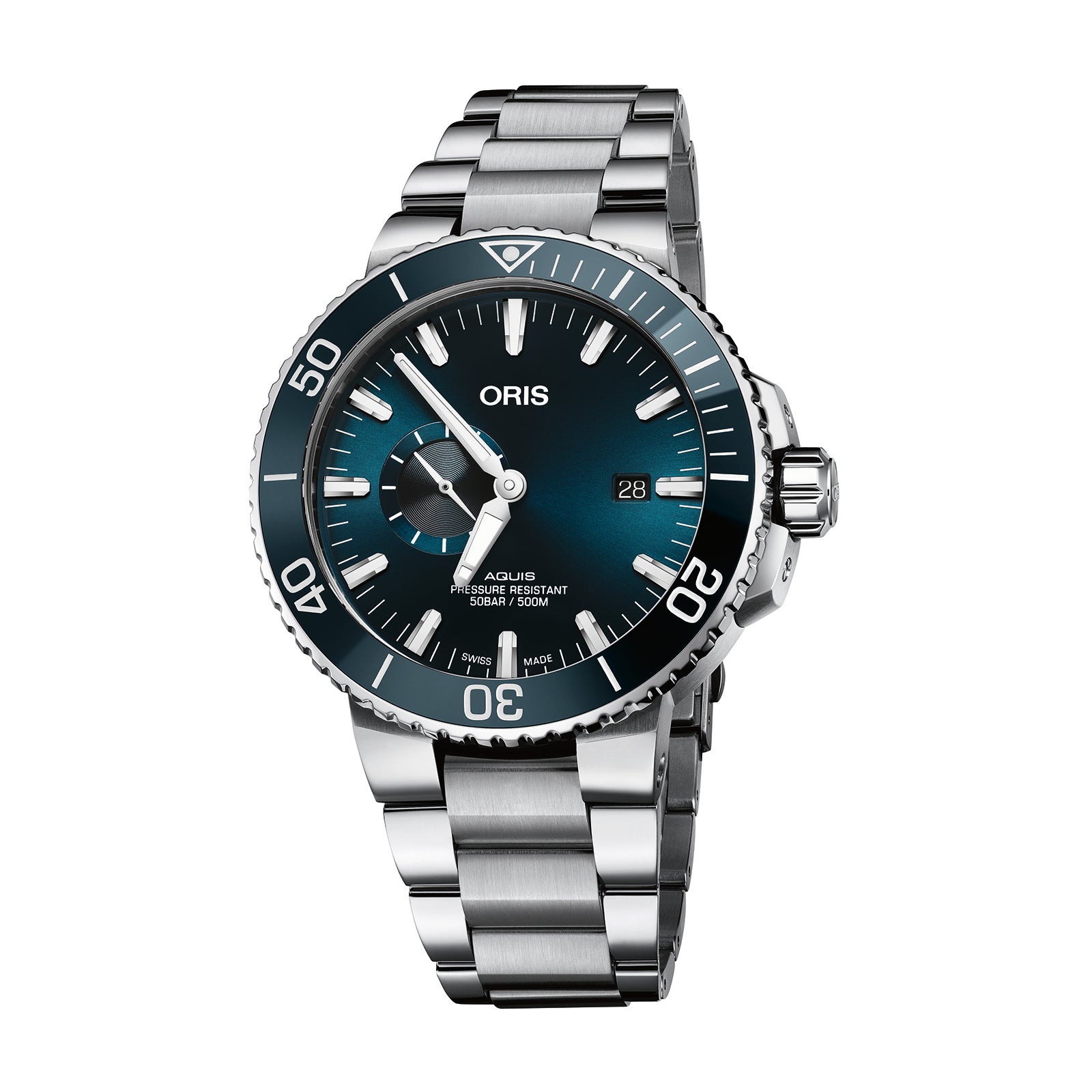 Aquis Small Second Date Watch - Luxury Automatic Diver for Men & Women | Perfect for Diving, Swimming & Everyday Wear
