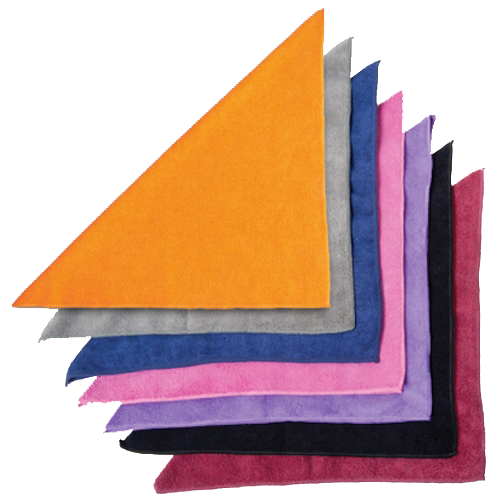 KR Strikeforce Economy Microfiber Towel - Super Absorbent, Quick-Drying, Lint-Free (Pink) - Perfect for Gym, Sports, Car Detailing & Household Cleaning