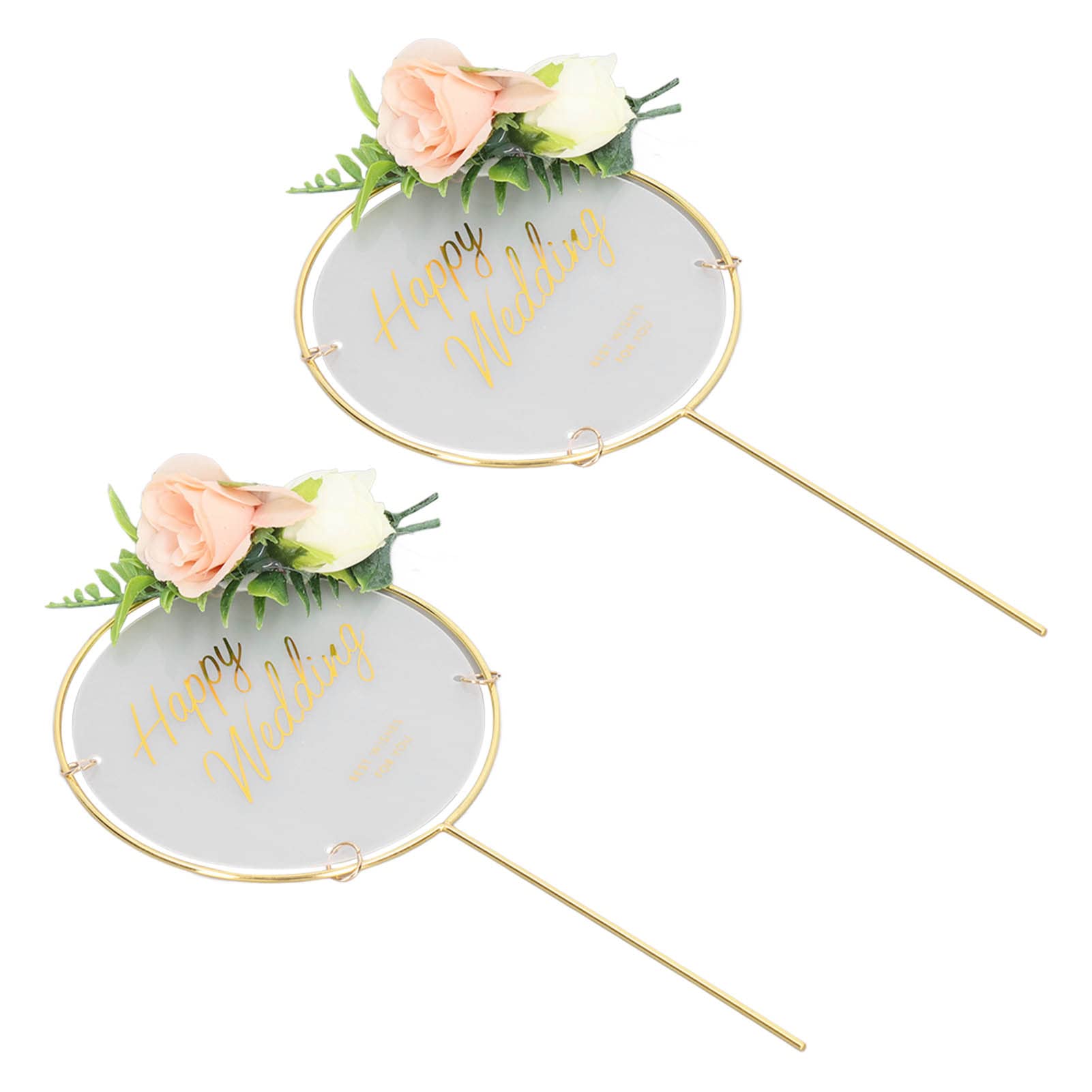 Exquisite Wedding Cake Toppers - Elegant Cake Decorations for Wedding Cakes, Birthday Cakes & Special Events | Perfect for Cake Walls, Dessert Tables & Party Decorations