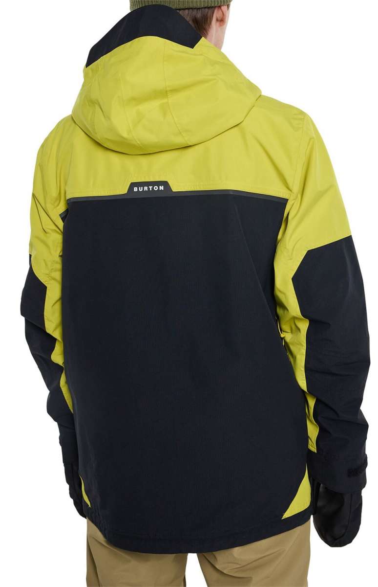 Burton Frostner 2L Waterproof Jacket for Men & Women 2024 - Lightweight Winter Snowboarding Coat for Skiing, Hiking & Outdoor Adventures