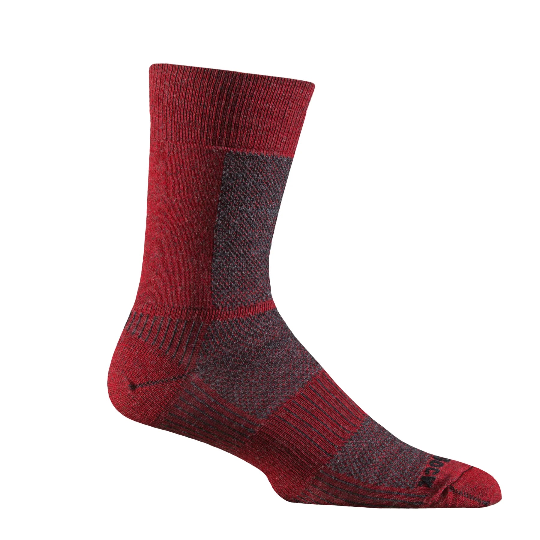 Wrightsock Merino Coolmesh II Crew Socks - Moisture-Wicking & Odor-Resistant Hiking & Running Socks for Men & Women - Perfect for Outdoor Activities, Travel & Daily Wear