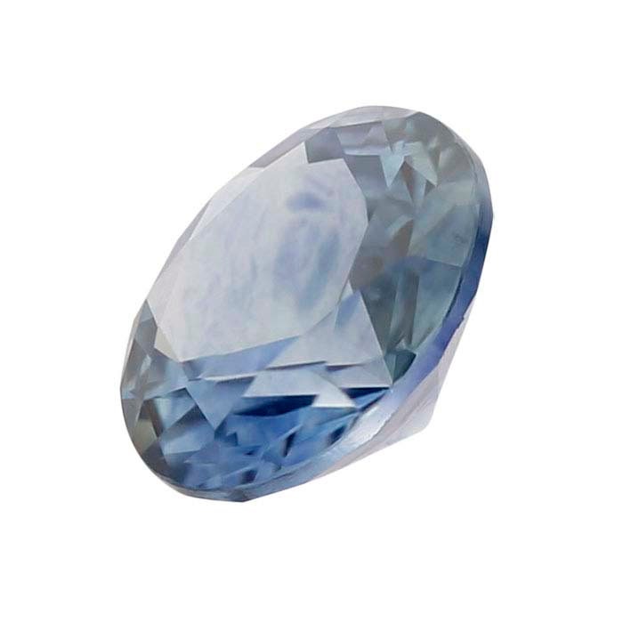 Natural Montana Teal Blue Sapphire Loose Stone - 2.5mm Round, VS Clarity, September Birthstone - Mined & Cut in USA for Jewelry Making, Engagement Rings & Birthstone Gifts