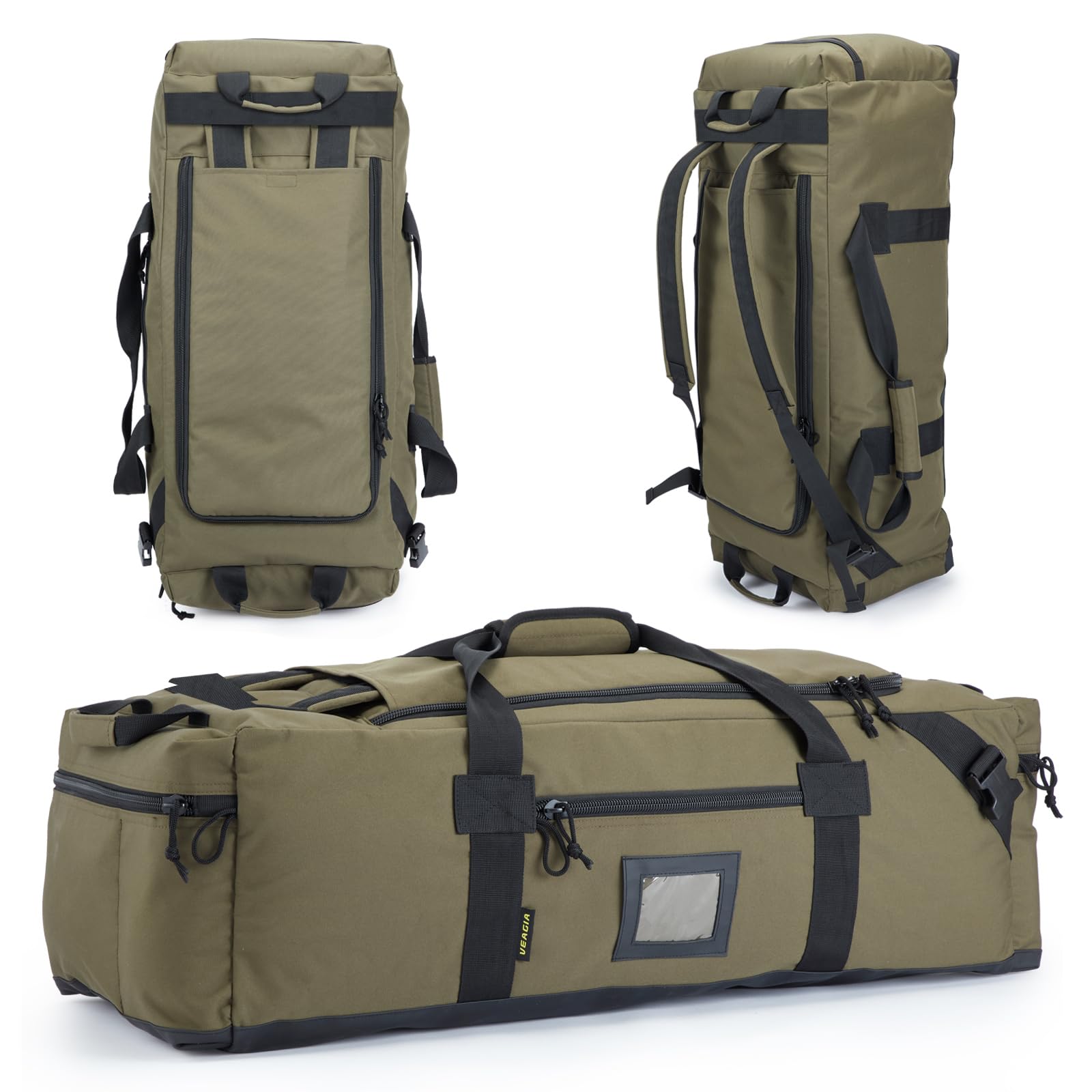 86L Large Duffle Bag for Travel, Gym & Sports - Waterproof Polyester with Hidden Straps & Shoe Compartment - Perfect Carry-On Luggage for Men & Women - Ideal for Weekend Trips, Workouts & Outdoor Adventures