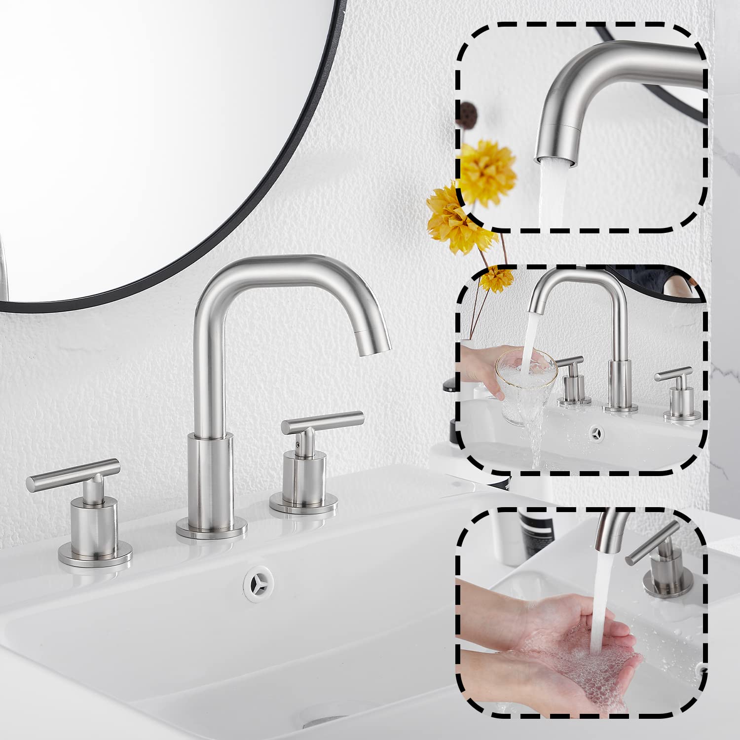 Brushed Nickel 8