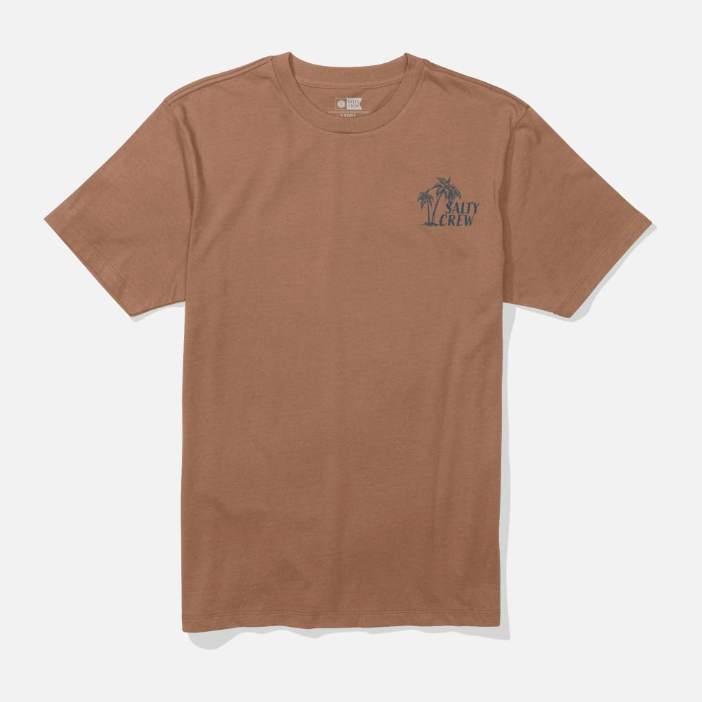 Salty Crew Men's Outdoor Performance T-Shirt - Moisture Wicking, Quick Dry, UPF Sun Protection for Fishing, Hiking & Beach Activities