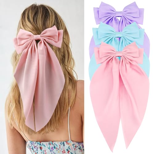 Purple, sky blue, pink