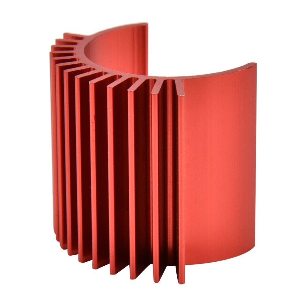 Janzoom High-Performance Aluminum Engine Heat Sink - Efficient Cooling Fin for RC Motors 390 380 2640 - Perfect for RC Cars, Drones & Racing Models