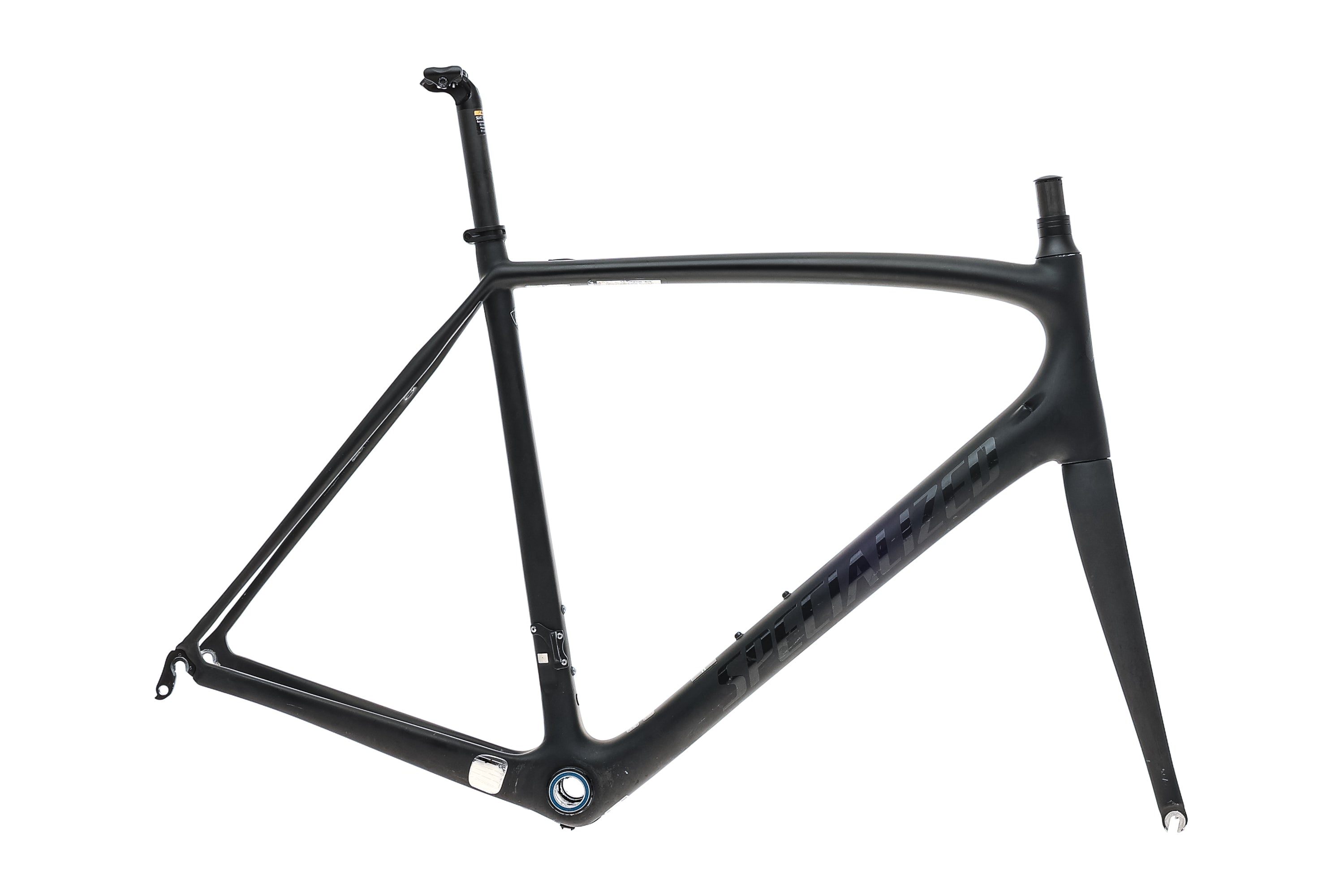2018 Specialized Tarmac SL6 Carbon Road Bike Frameset 61cm - Lightweight & Aerodynamic for Competitive Cycling & Endurance Rides