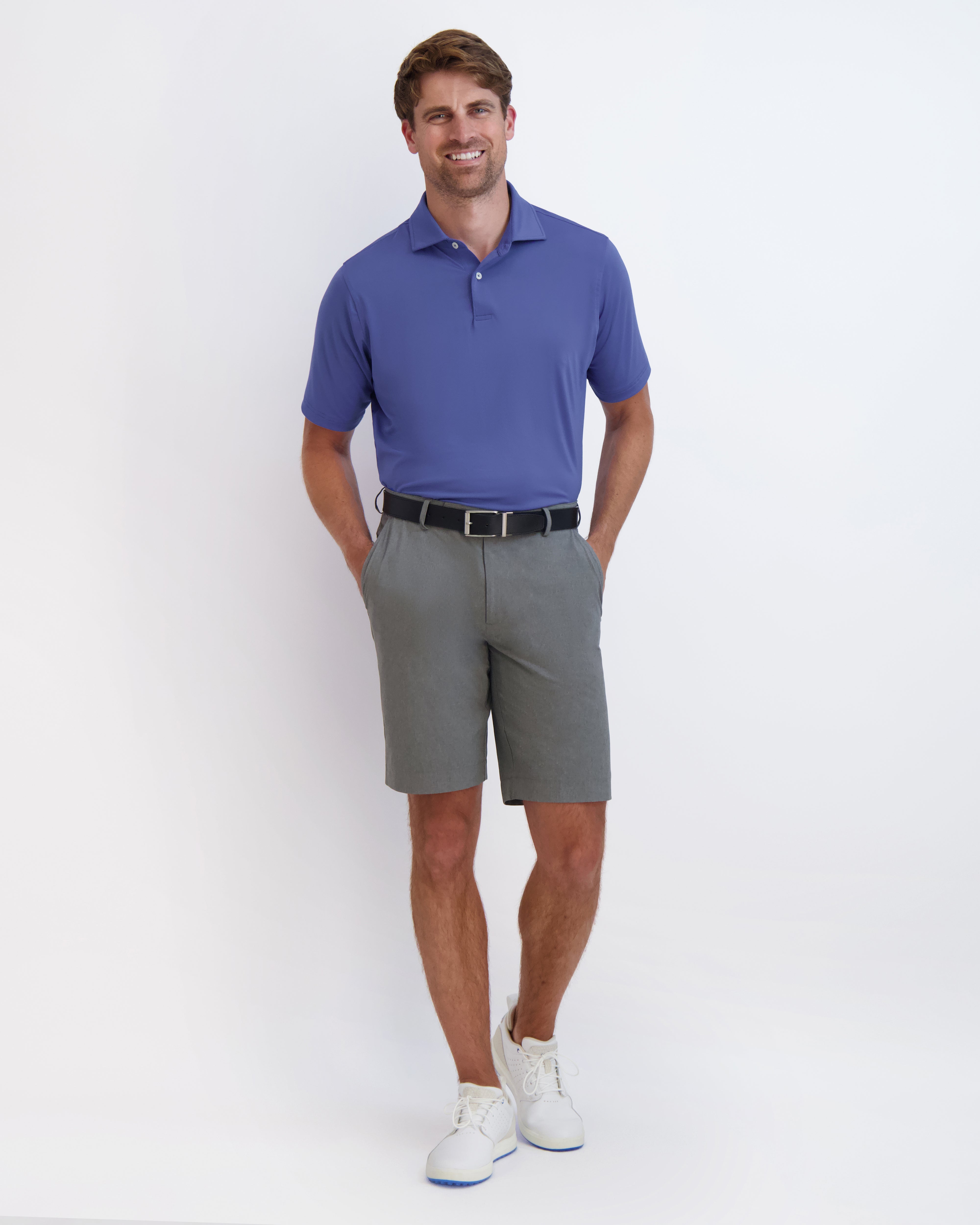 USA Tournament Solid Tech Jersey Polo - Breathable Performance Polo Shirt for Men & Women - Perfect for Golf, Tennis & Casual Wear