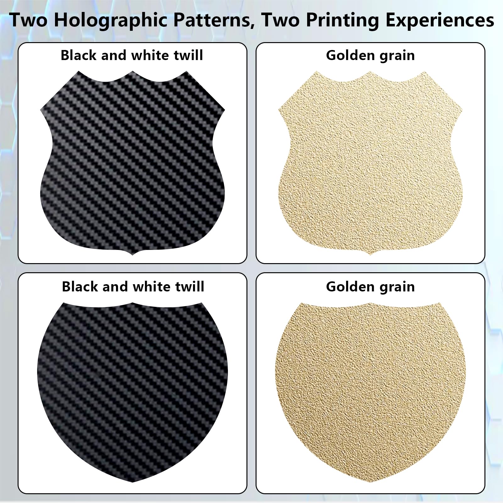 Premium Carbon Fiber PET+Textured PEI Build Plate for Bambu Lab 3D Printers - Perfect for Smooth Printing