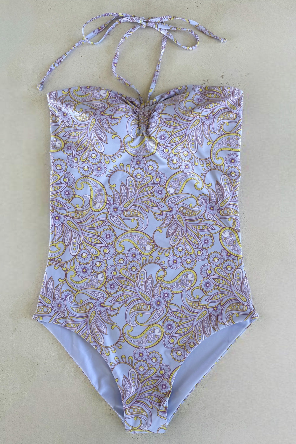 Stylish Paisley One Piece Swimsuit for Women - $68 | Perfect for Beach Vacations, Pool Parties & Summer Getaways