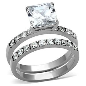 A Timeless Promise: The Story of Emma and Her Princess Cut CZ Wedding Ring Set