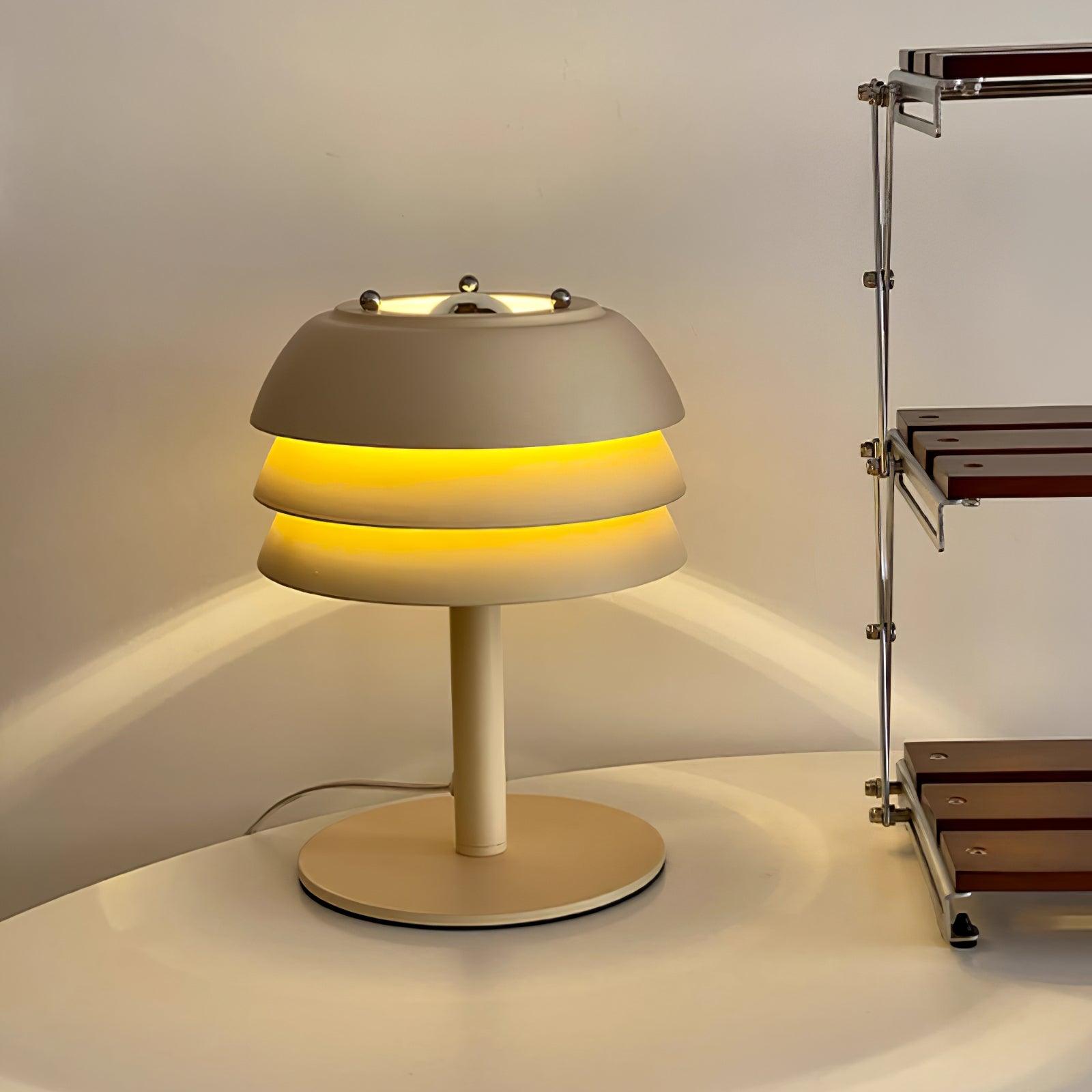 Aulenti Table Lamp - Modern LED Desk Light for Home Office, Bedroom & Living Room | Adjustable Brightness, Energy Saving & Stylish Design