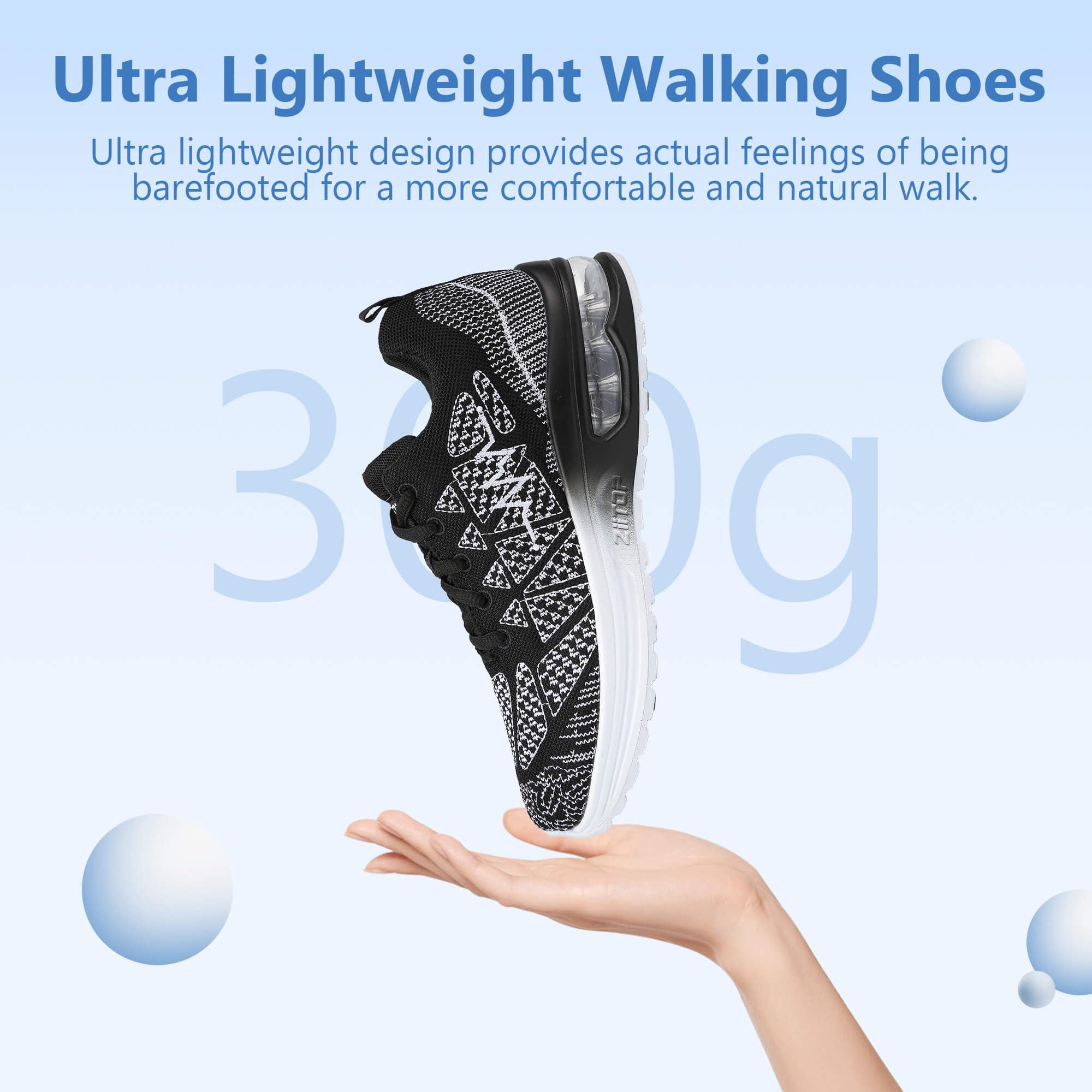 ZiiTop Women's Running Shoes - Lightweight Breathable Mesh Sneakers for Walking, Gym, Jogging & Workout | Non-Slip Comfortable Athletic Tennis Shoes for Women | Perfect for Casual Wear, Sports & Outdoor Activities