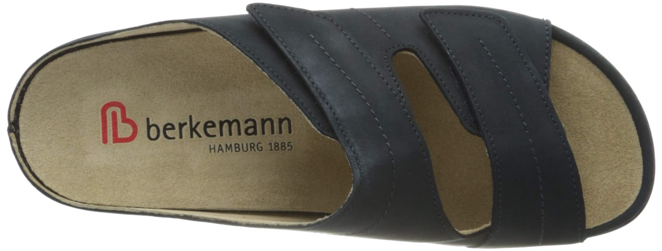 Berkemann Women's Comfortable Slip-On Mules - Soft Leather Casual Shoes for Walking, Office & Home Use