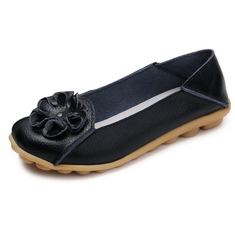Women's Comfortable Slip-On Peas Shoes - Casual Flat Loafers for Everyday Wear | Perfect for Work, Walking & Travel