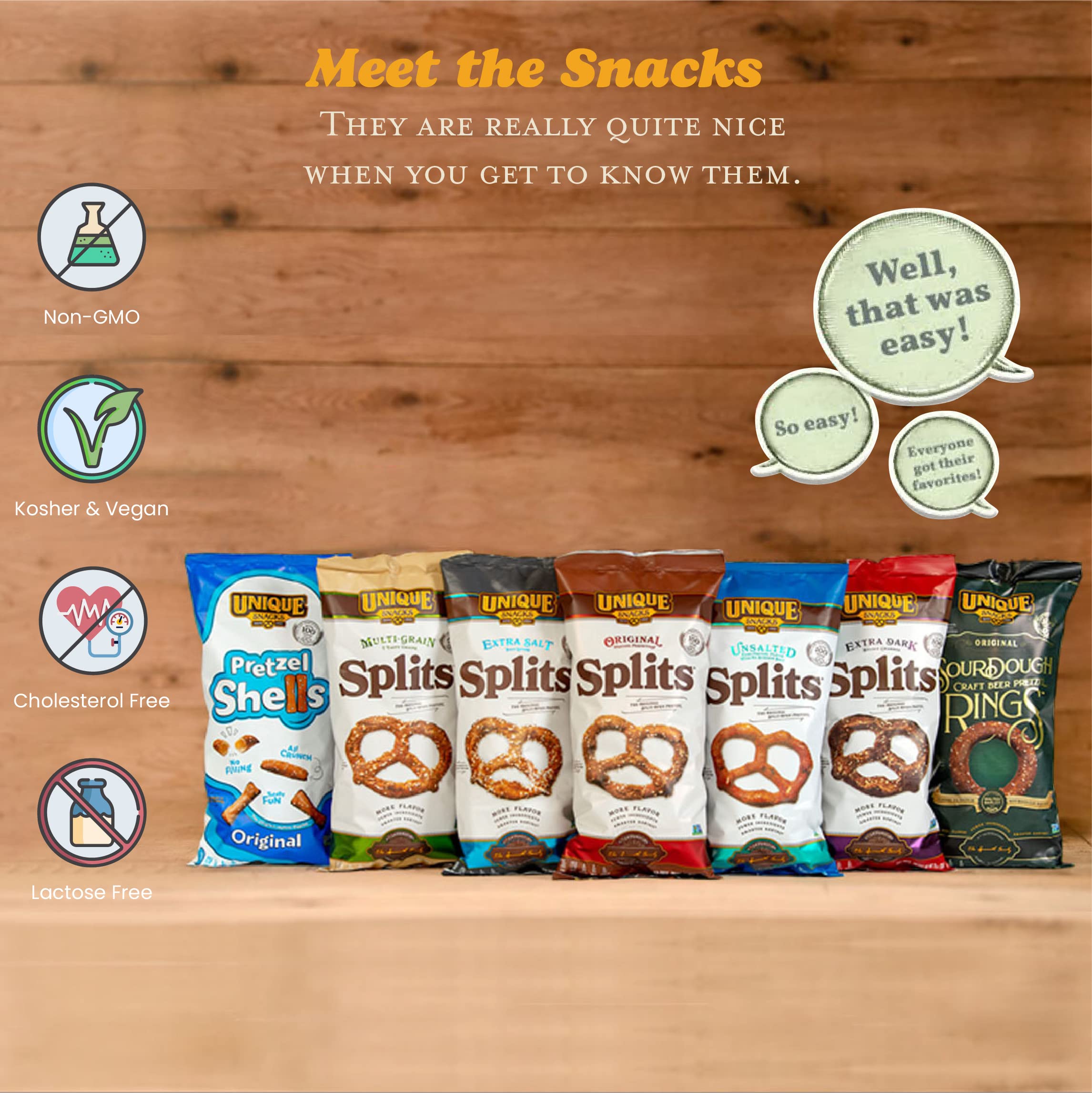 Original Pretzel Shells Snacks - 10 Oz (Pack of 12) | Vegan, Kosher, Non-GMO Baked Pretzels | No Artificial Flavors | Perfect for Parties, School Lunches & Movie Nights