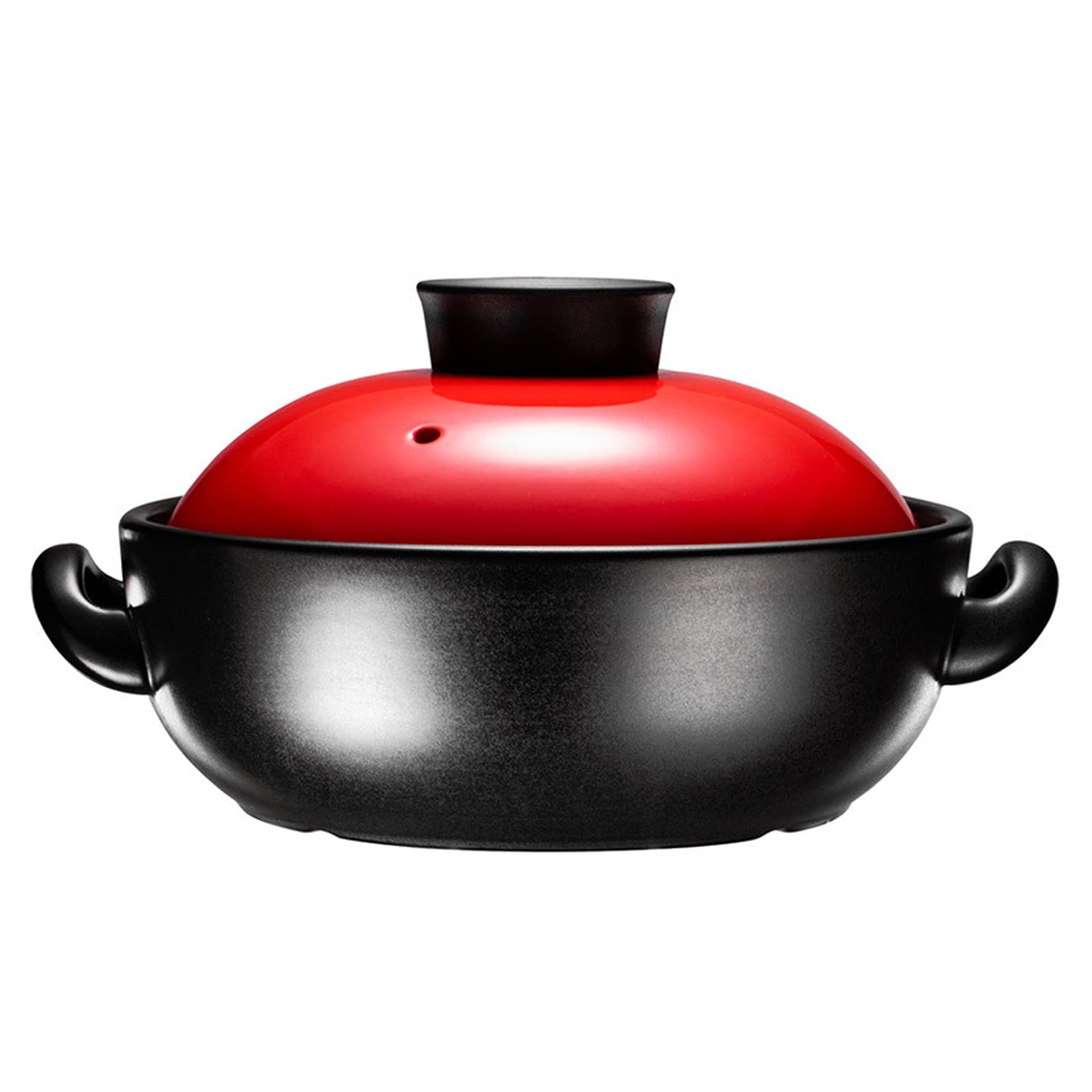 Premium Enameled Cast Iron Stock Pot with Lid - 1.5L (50oz) Heavy Duty Dutch Oven for Soups, Stews & Slow Cooking - Perfect for Stovetop, Oven & Camping Use