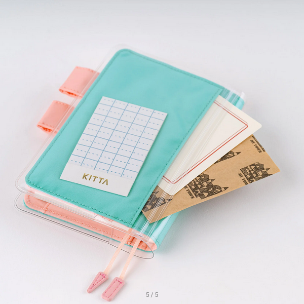 Hobonichi A6 Cover on Cover - Clear Protective Sleeve for Hobonichi Planner & Notebook Accessories - Perfect for Daily Planning, Journaling & Organization