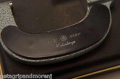 Mitutoyo 193-212 Digital Outside Micrometer 1-2 Inch Range .0001