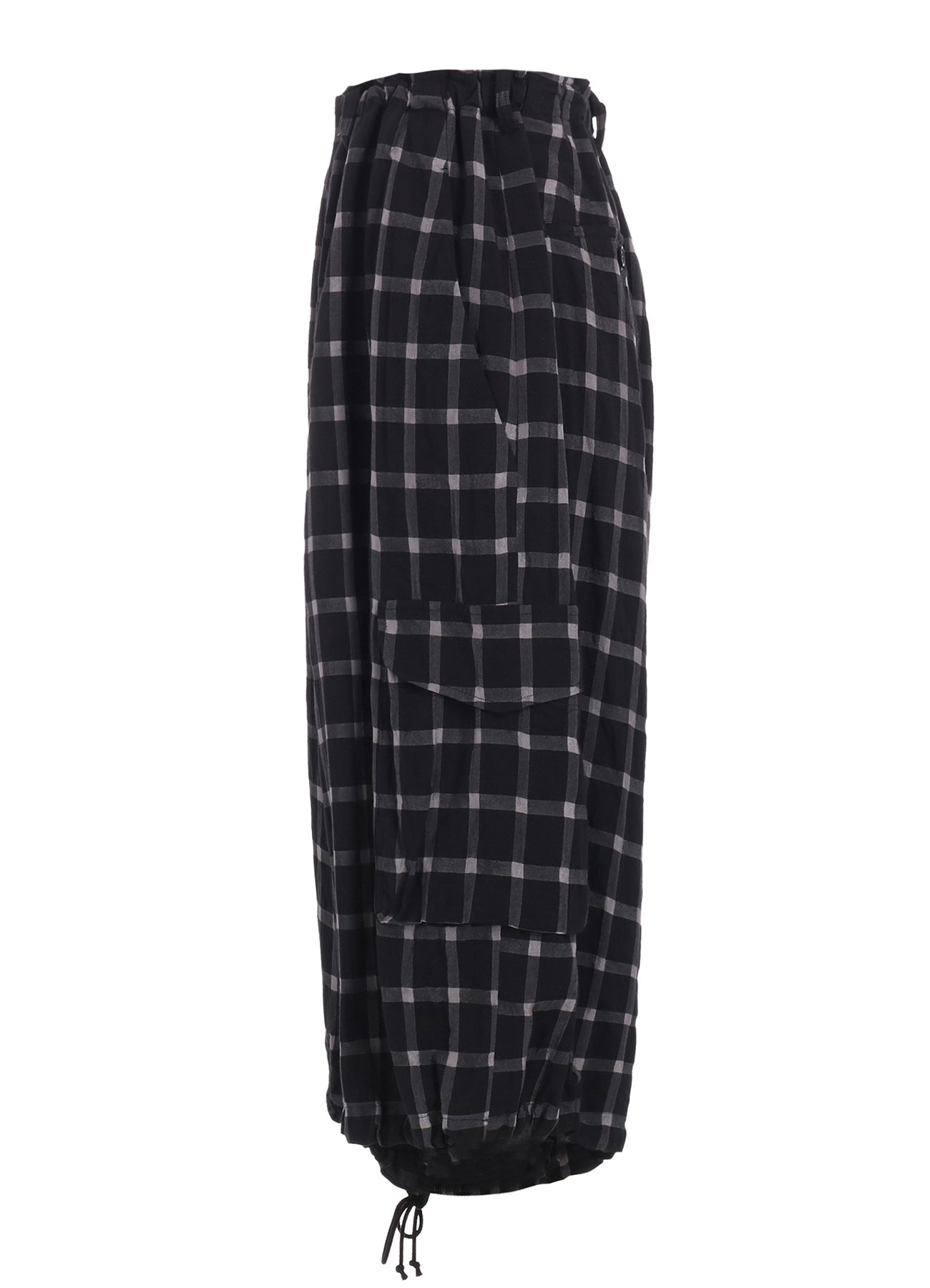 Stylish Cotton Cupro Plaid Pants for Women - Comfortable & Breathable Casual Trousers - Perfect for Office, Travel & Everyday Wear