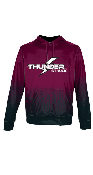Champro Thunderstruck Sublimated Fleece Classic Hoodie with Logo - JFLH6 - Perfect for Football Games, Outdoor Sports & Casual Wear