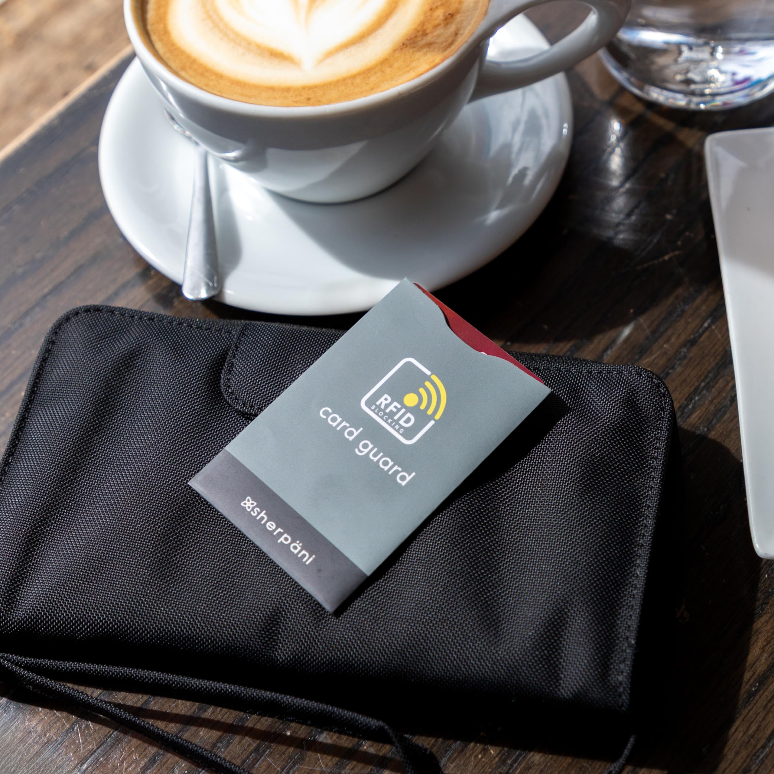 Sherpani RFID Blocking Credit Card Sleeve Set - Secure Anti-Theft Credit Card Holder & Protector for Travel, Shopping & Daily Use