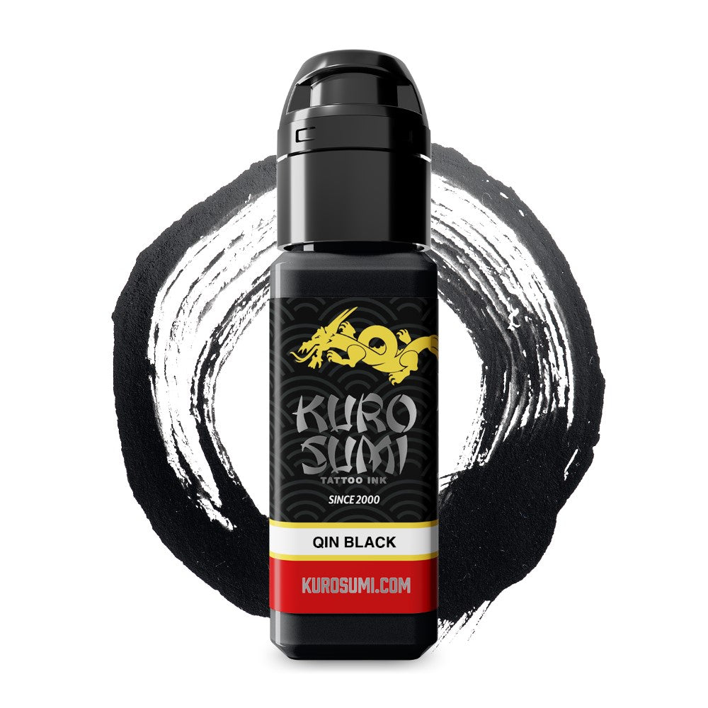 Kuro Sumi Qin Black Ink Stick - Premium Japanese Calligraphy Ink for Sumi-e, Brush Painting & Traditional Art - Perfect for Artists, Beginners & Zen Meditation