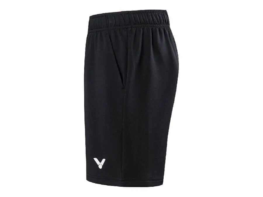 Victor R 32201C Junior Shorts - Black | Comfortable & Stylish Athletic Shorts for Kids | Perfect for Running, Gym & Casual Wear