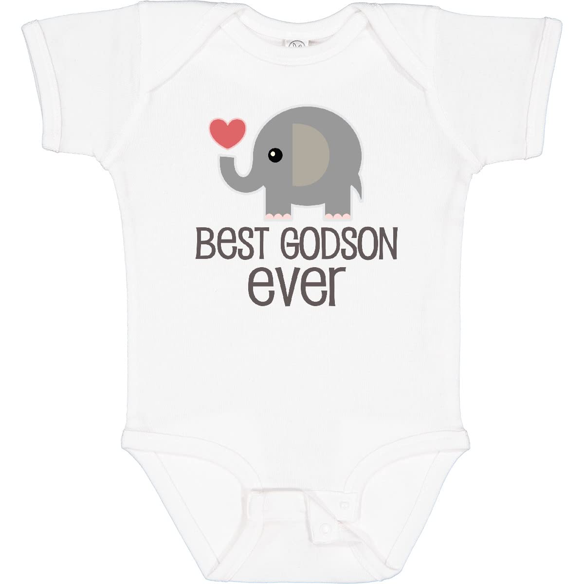 Inktastic Best Godson Baby Boy Bodysuit - Soft Cotton Onesie for Newborns & Infants - Perfect Gift for Godson, Baptism, Christening & Baby Showers