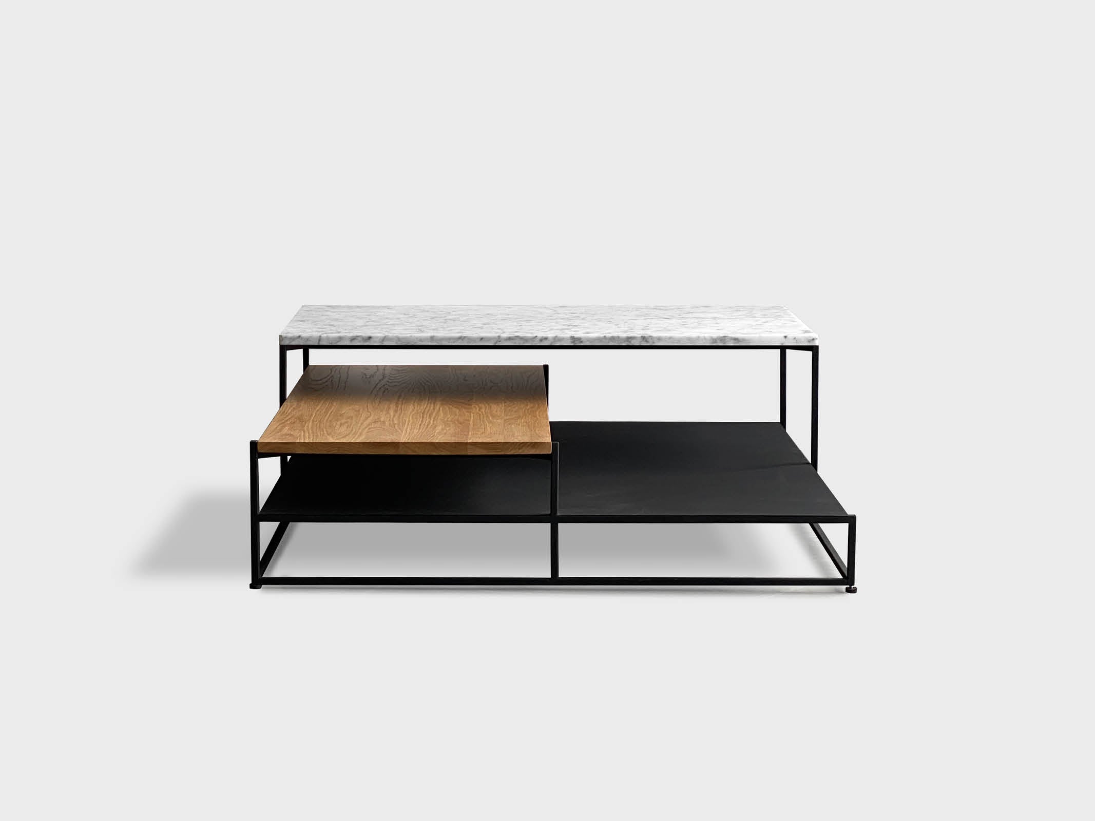 Modern Podium Coffee Table - Mid-Century Style Lift Top Living Room Furniture for Home Decor, Office & Lounge Use