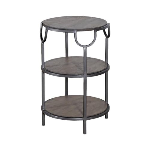 Sadler 24-Inch Medium Accent Table - Modern Side Table for Living Room, Bedroom & Office Decor