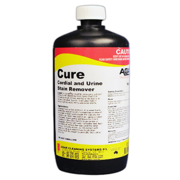 Agar Cure 500ml Cordial & Urine Stain Remover - Powerful Cleaning Solution for Carpets, Upholstery & Pet Accidents