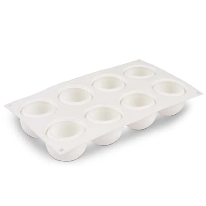 Premium 120-Piece Silicone Truffle Molds Set with 8 Unique Shapes - Perfect for Chocolate, Candy, Soap & Resin Crafts - Ideal for Baking, DIY Gifts & Home Decor