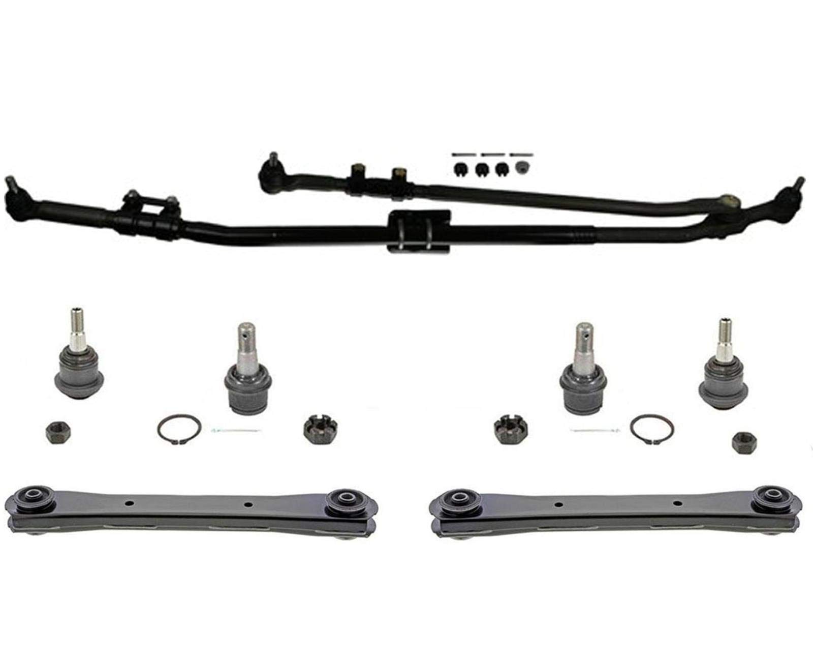 Heavy Duty 12-Piece Suspension Kit for RAM 2500/3500 (2008-2012) - Drag Links, Tie Rods & Ball Joints | Off-Road & Towing Upgrade | Durable Steering Components for Trucks