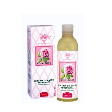 Helan I Classici Rosae Sulfate-Free, Phthalate-Free & Paraben-Free Rose Scented Foaming Bath with Argan Oil - Luxurious Relaxing Bath for Spa-Like Experience at Home