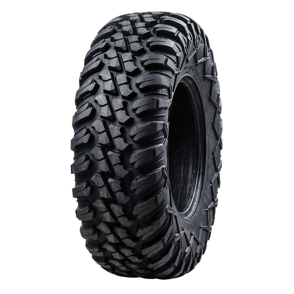 Tusk Terrabite® Radial Tire 25x8-12 for ATV/UTV - Medium/Hard Terrain Grip - Durable Off-Road Performance - Perfect for Trail Riding, Mudding & Rocky Adventures